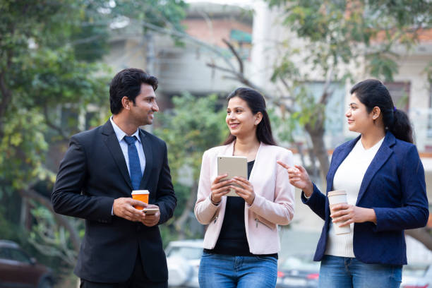 Adult, three people, business person, India, Indian ethnicity,